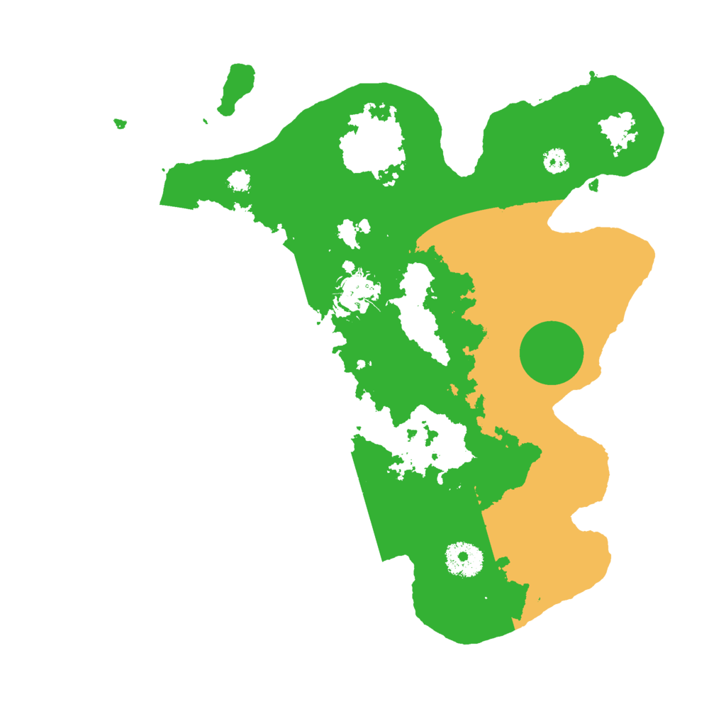 Biome Rust Map: Procedural Map, Size: 3000, Seed: 946245