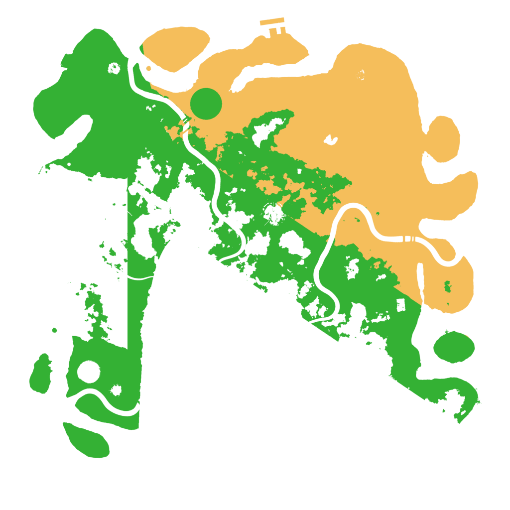 Biome Rust Map: Procedural Map, Size: 4250, Seed: 179374