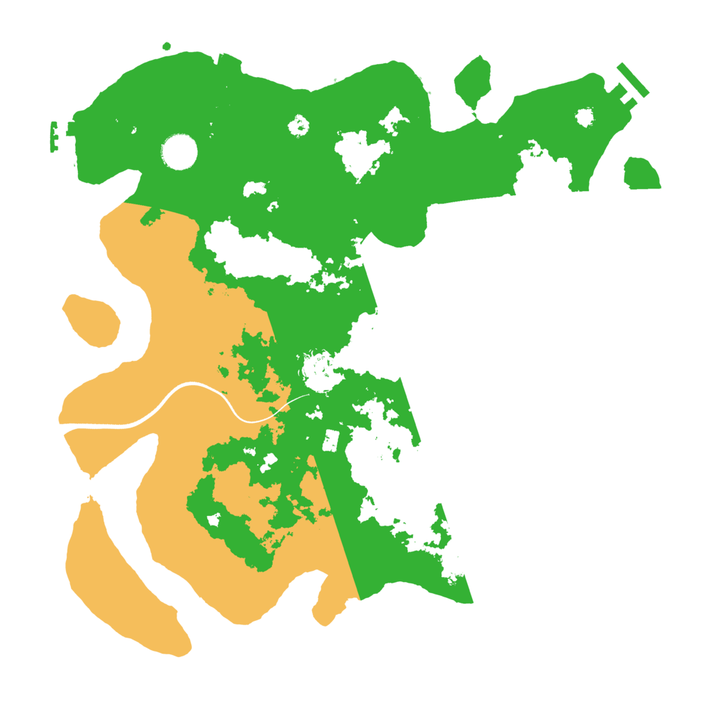Biome Rust Map: Procedural Map, Size: 3500, Seed: 1634123412