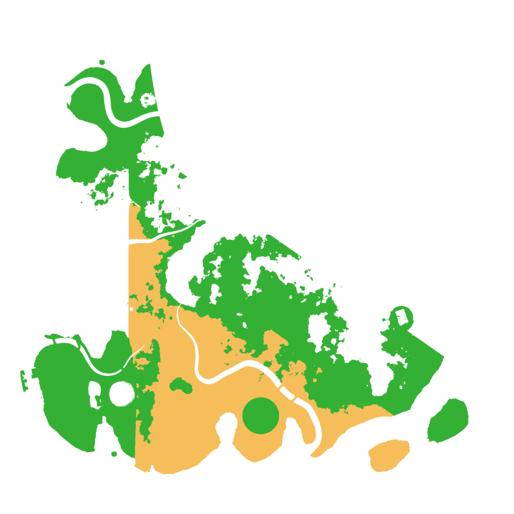 Biome Rust Map: Procedural Map, Size: 3700, Seed: 1868757550