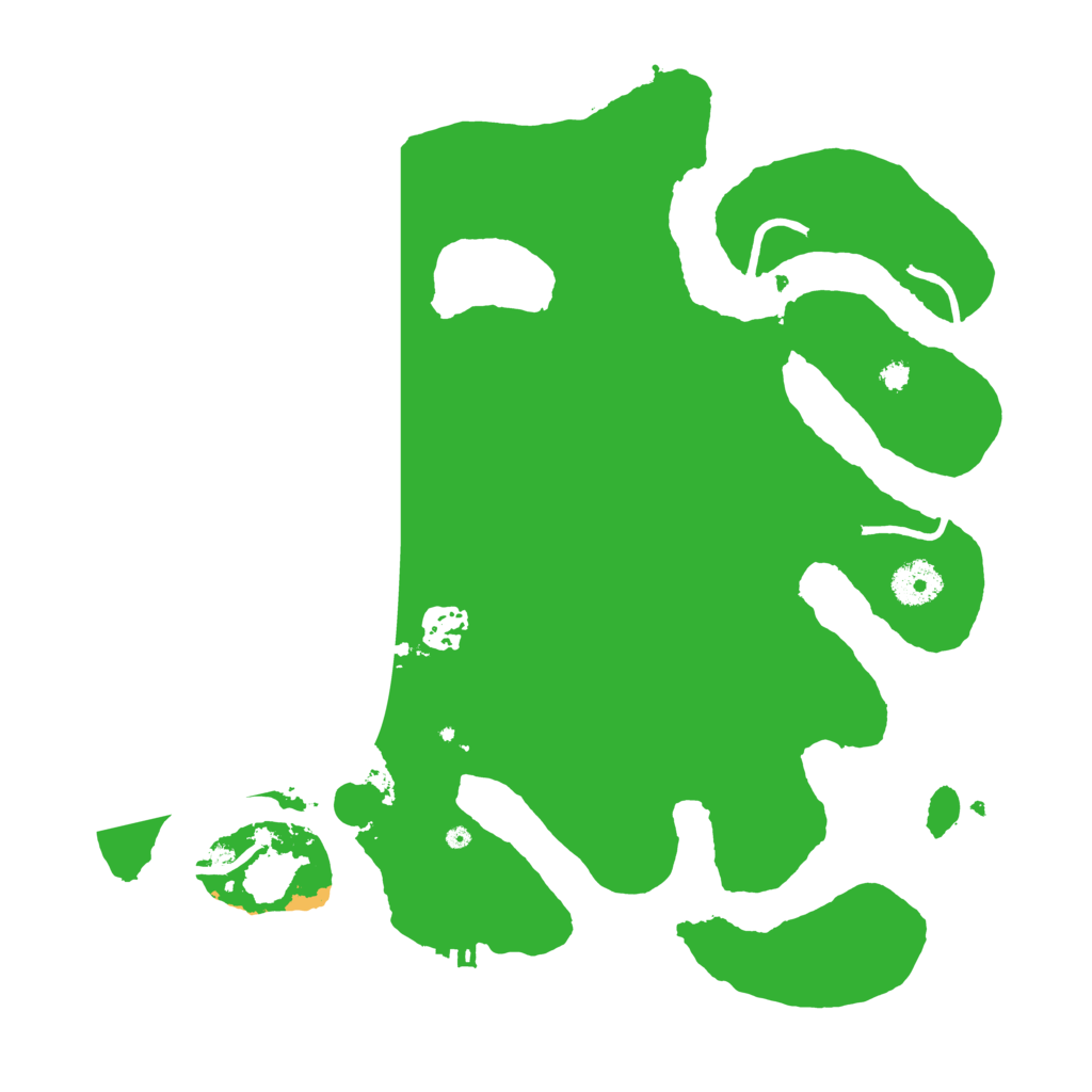 Biome Rust Map: Procedural Map, Size: 3500, Seed: 44178306