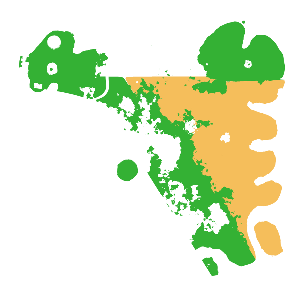 Biome Rust Map: Procedural Map, Size: 4000, Seed: 421310054