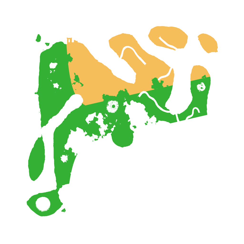 Biome Rust Map: Procedural Map, Size: 3000, Seed: 367895495