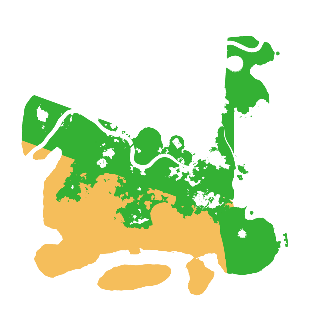 Biome Rust Map: Procedural Map, Size: 3400, Seed: 431764048