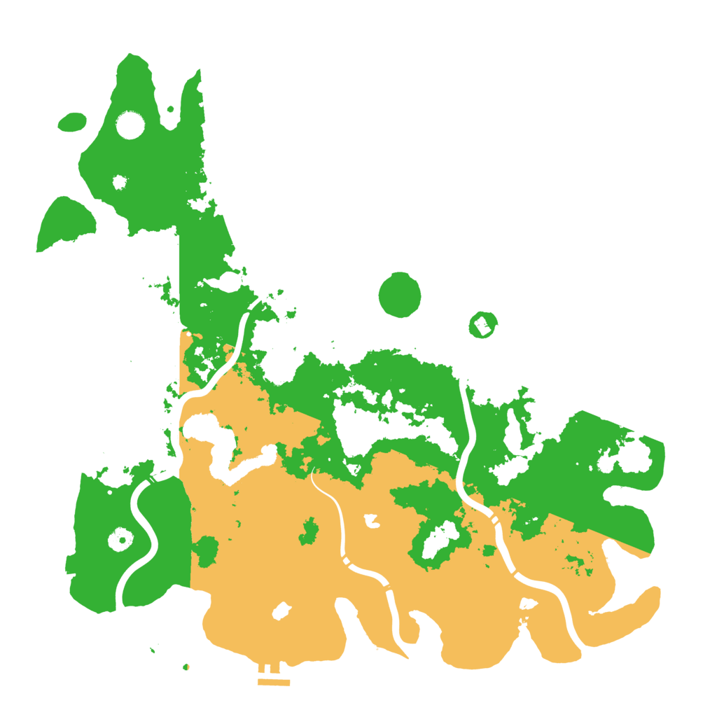 Biome Rust Map: Procedural Map, Size: 4500, Seed: 717190841