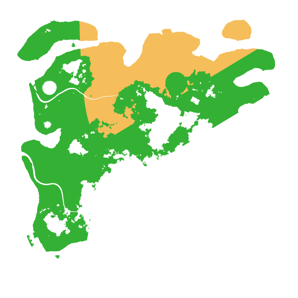 Biome Rust Map: Procedural Map, Size: 3750, Seed: 238277491