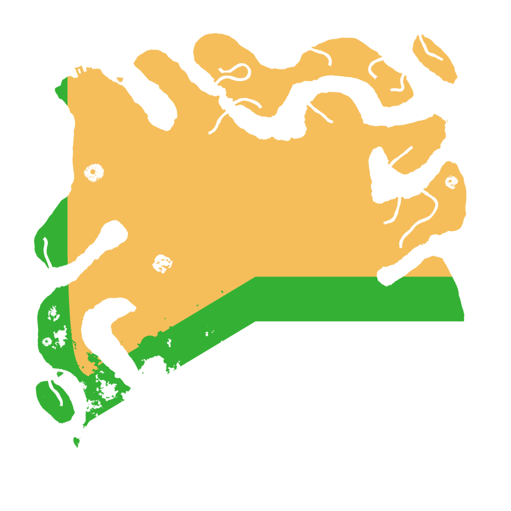 Biome Rust Map: Procedural Map, Size: 4200, Seed: 3301337