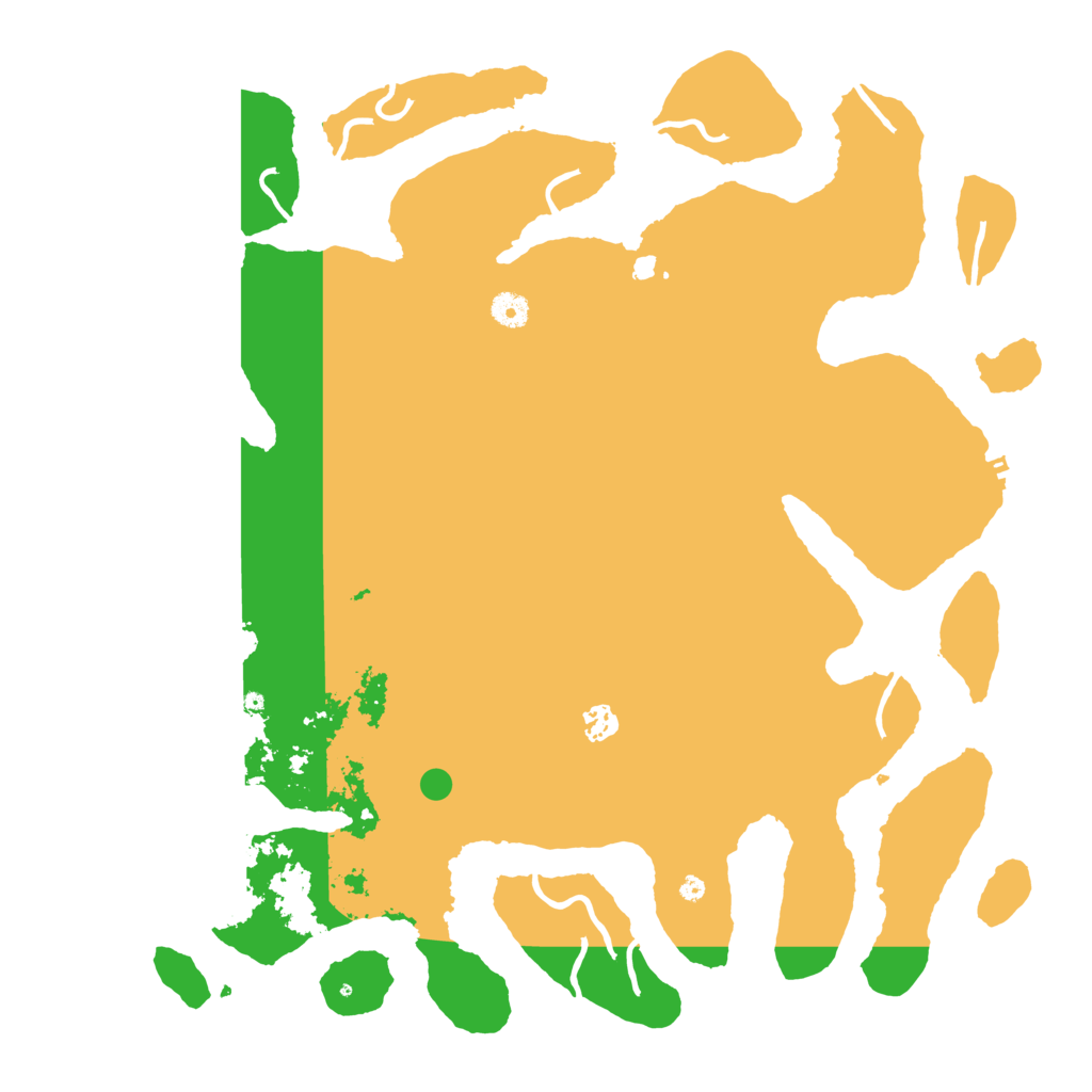 Biome Rust Map: Procedural Map, Size: 4500, Seed: 1051006001