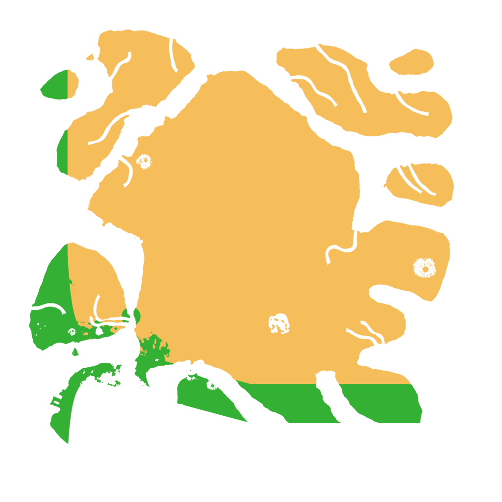 Biome Rust Map: Procedural Map, Size: 3500, Seed: 1866265633