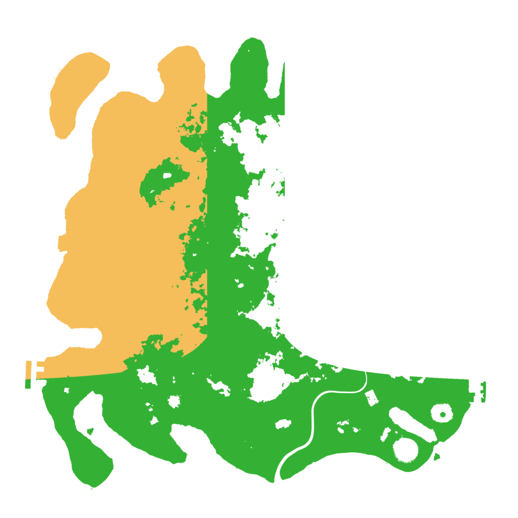 Biome Rust Map: Procedural Map, Size: 3750, Seed: 28804
