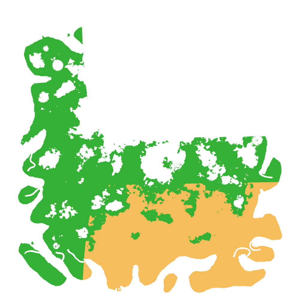 Biome Rust Map: Procedural Map, Size: 5000, Seed: 793193