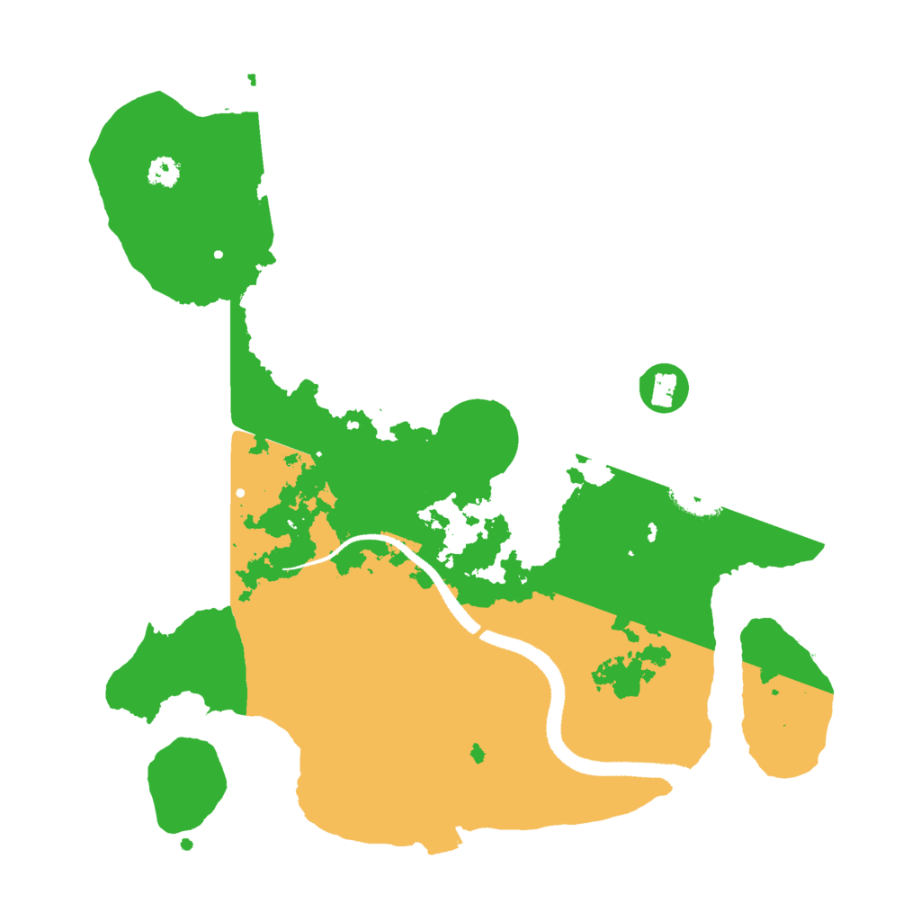 Biome Rust Map: Procedural Map, Size: 3000, Seed: 765943
