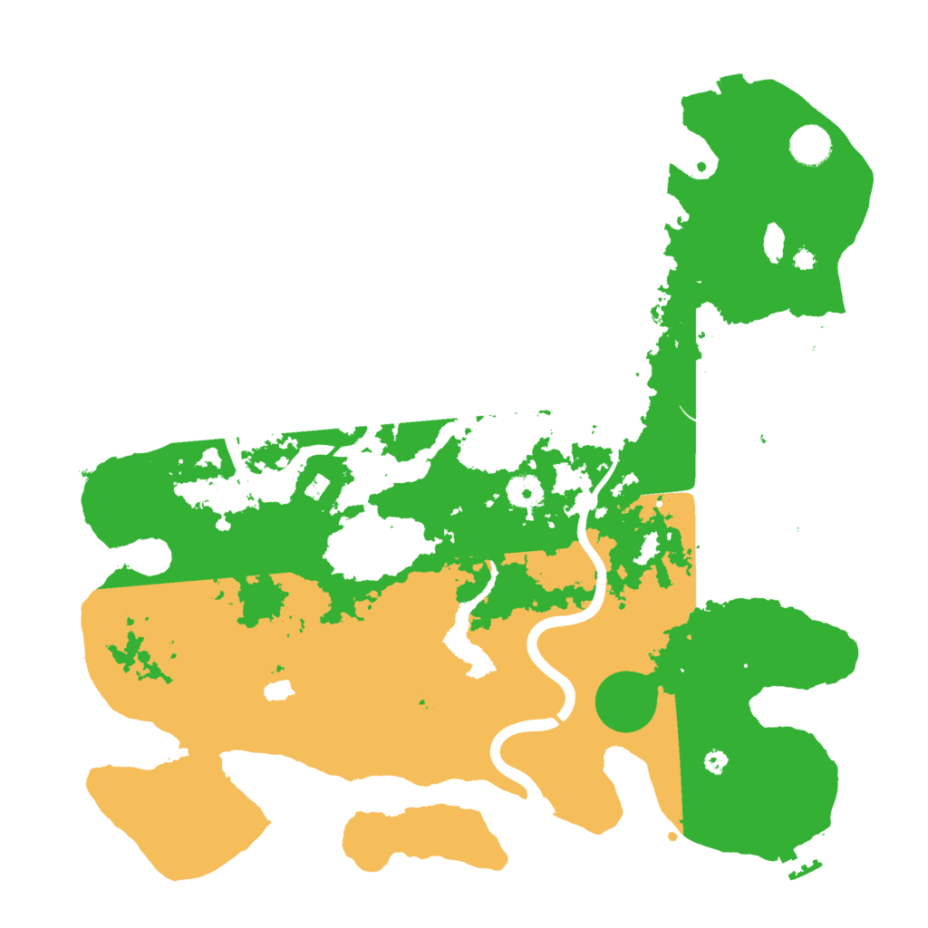 Biome Rust Map: Procedural Map, Size: 4000, Seed: 342894889