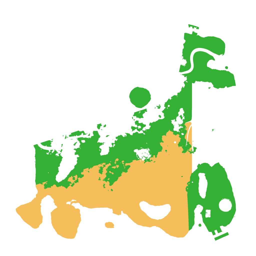 Biome Rust Map: Procedural Map, Size: 3500, Seed: 89701530
