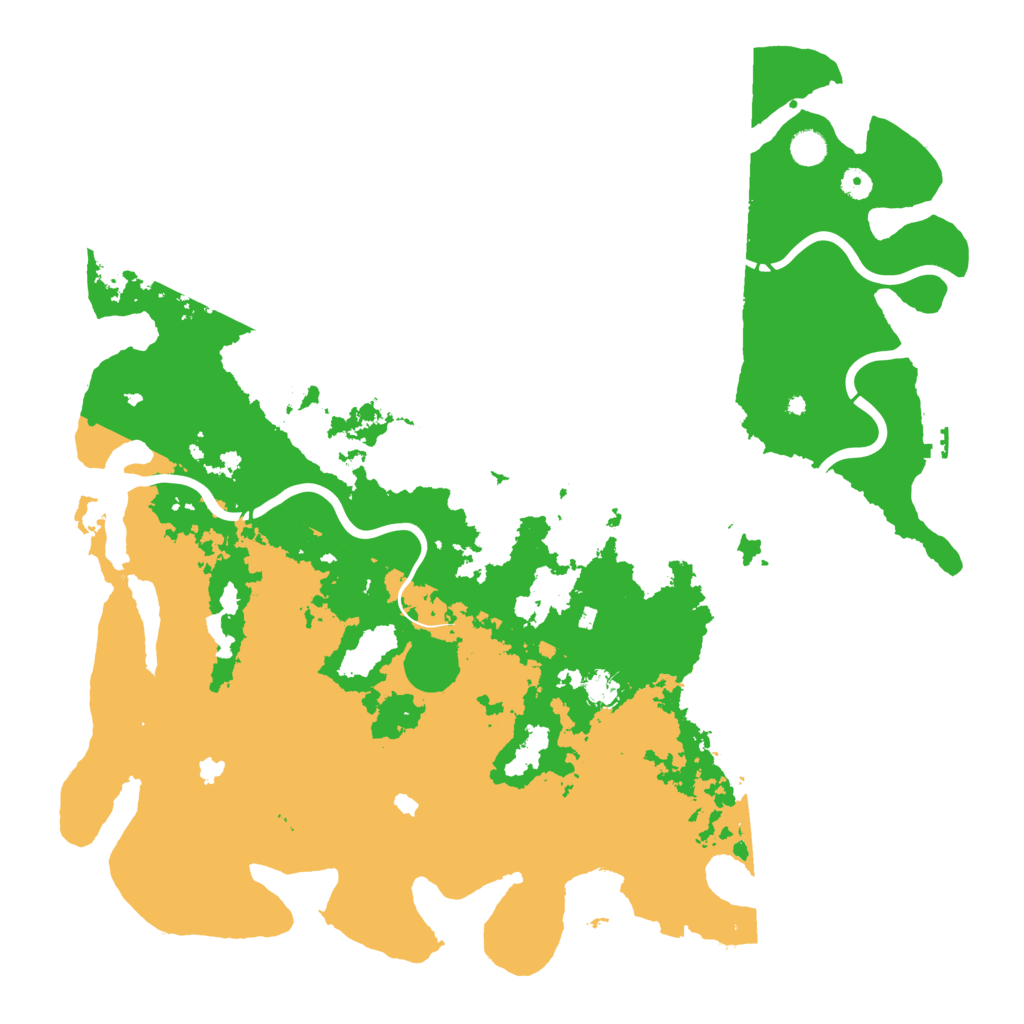 Biome Rust Map: Procedural Map, Size: 5000, Seed: 561253