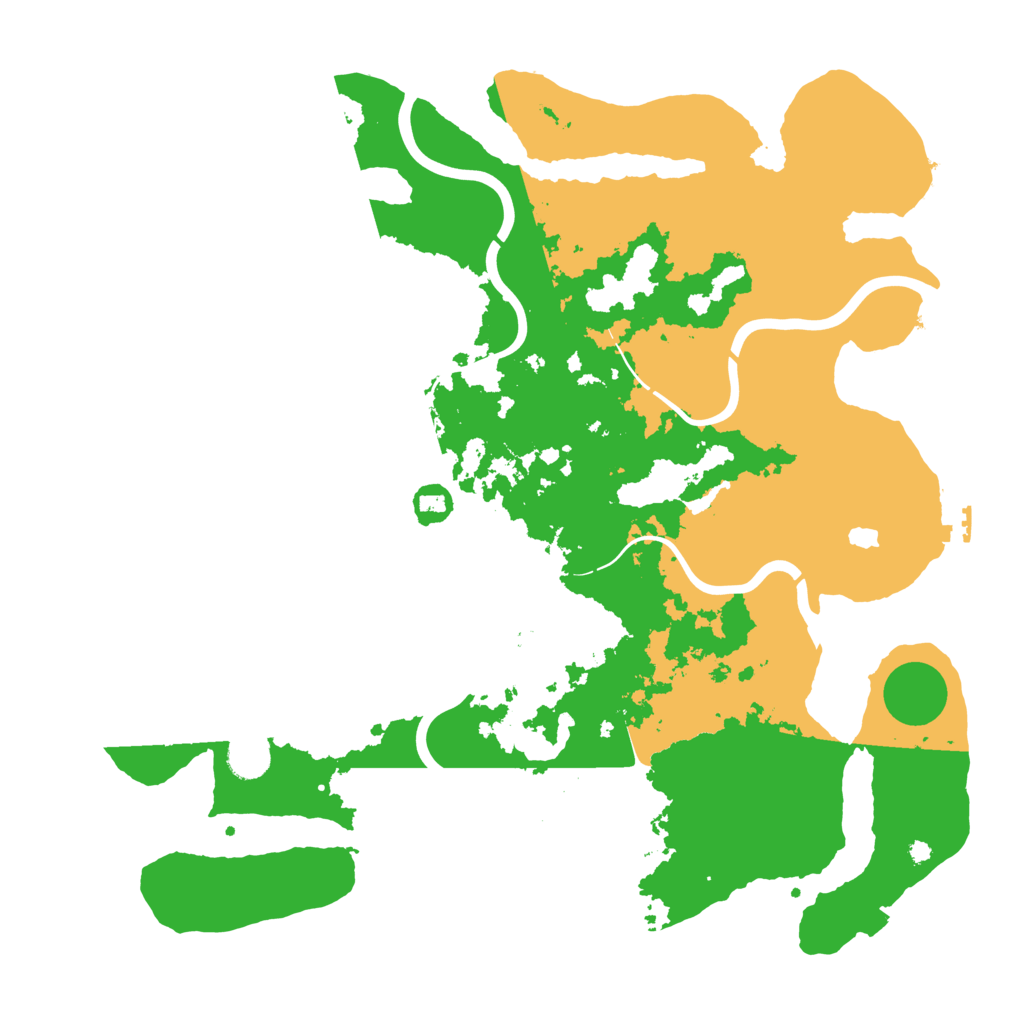 Biome Rust Map: Procedural Map, Size: 4250, Seed: 453101222