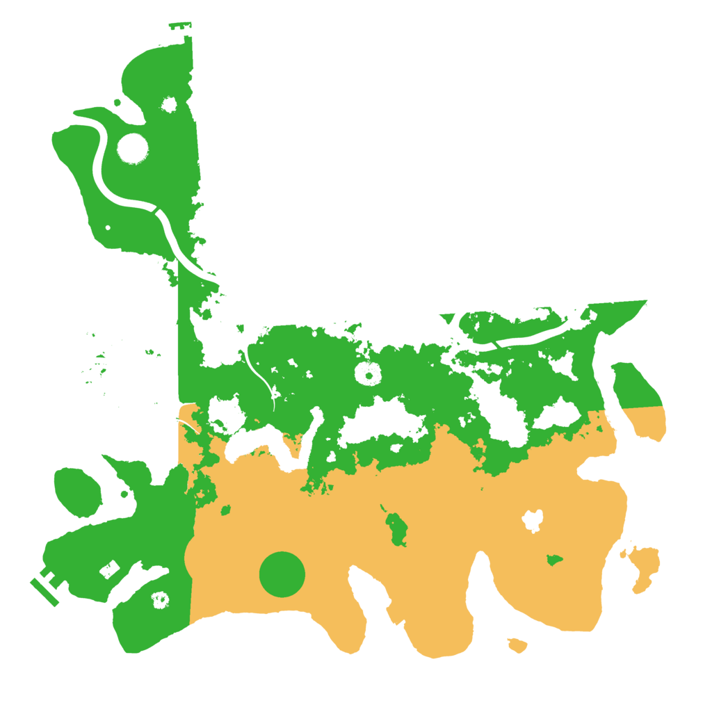 Biome Rust Map: Procedural Map, Size: 4100, Seed: 133