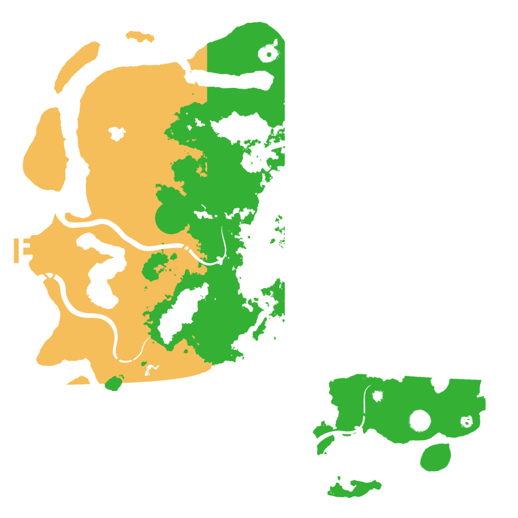 Biome Rust Map: Procedural Map, Size: 4250, Seed: 1064683142