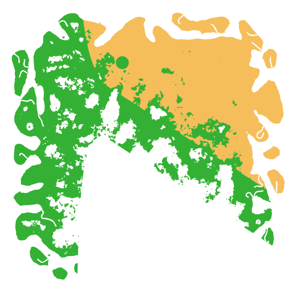 Biome Rust Map: Procedural Map, Size: 6000, Seed: 34573