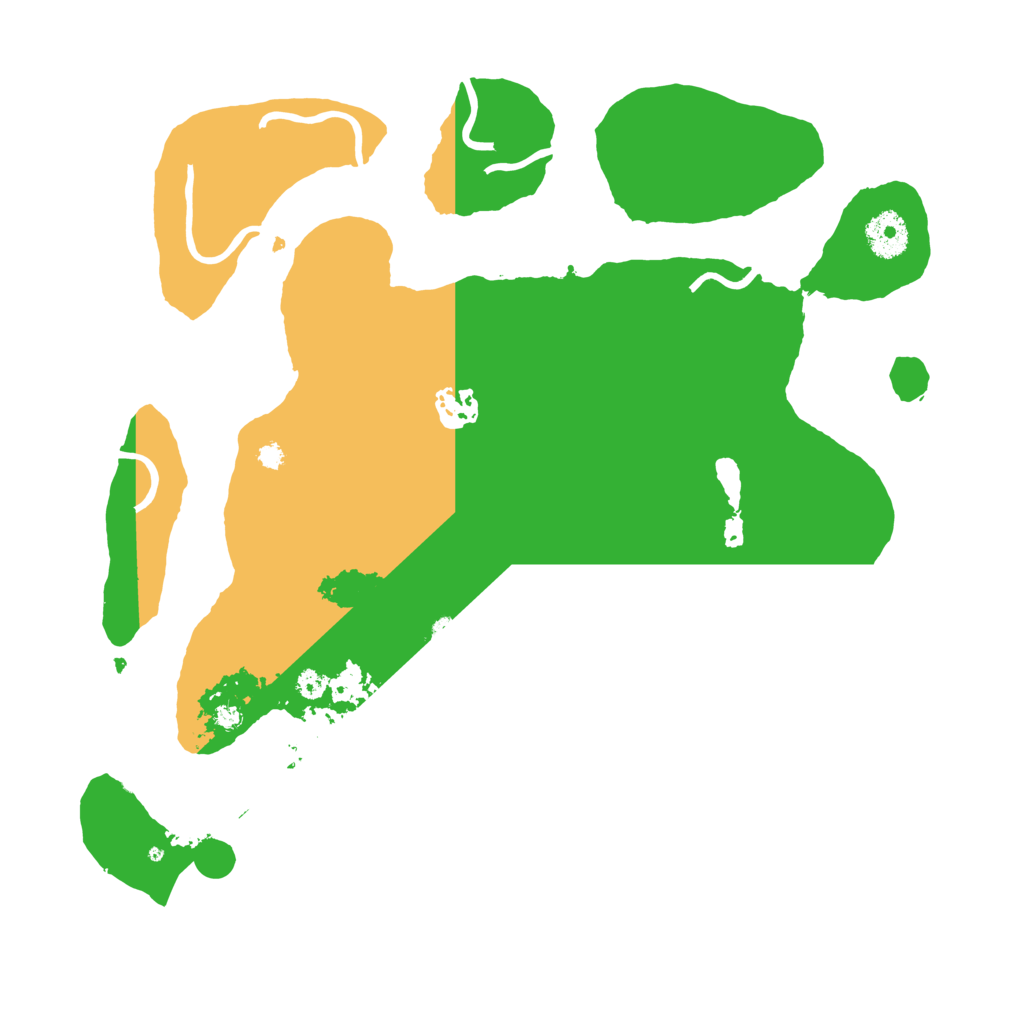 Biome Rust Map: Procedural Map, Size: 3500, Seed: 482179102