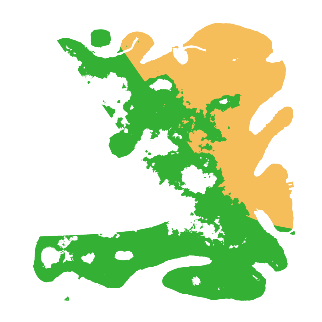 Biome Rust Map: Procedural Map, Size: 3500, Seed: 1507625376