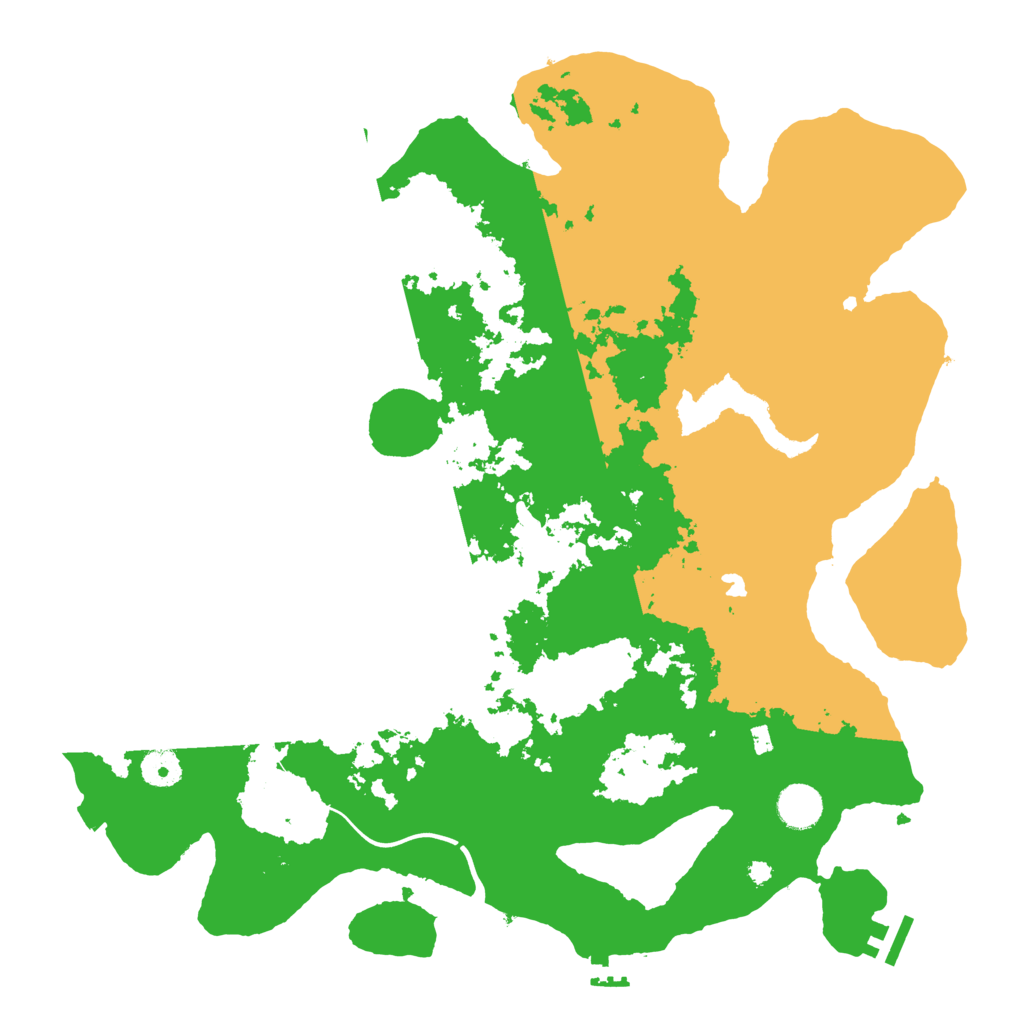 Biome Rust Map: Procedural Map, Size: 4000, Seed: 877800
