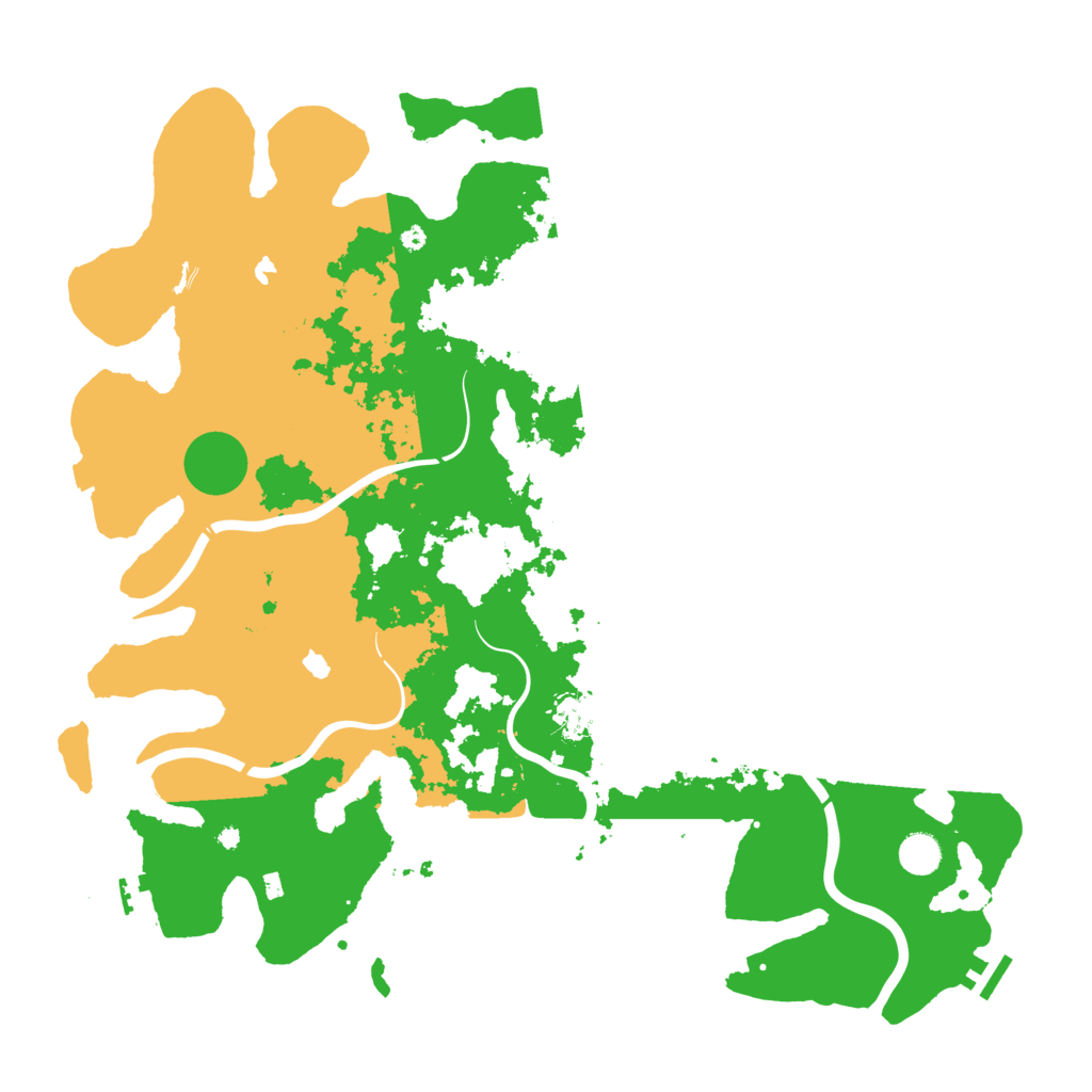 Biome Rust Map: Procedural Map, Size: 4547, Seed: 857889059