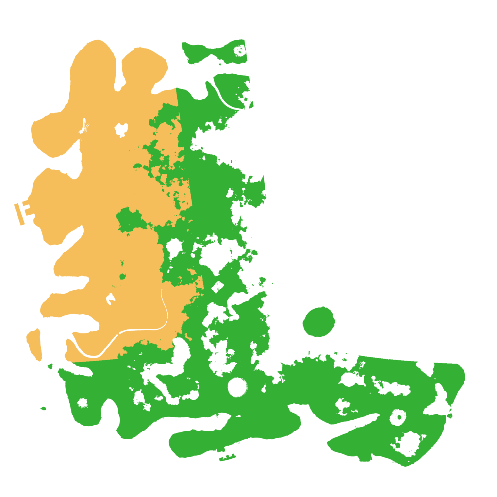 Biome Rust Map: Procedural Map, Size: 4547, Seed: 857889059