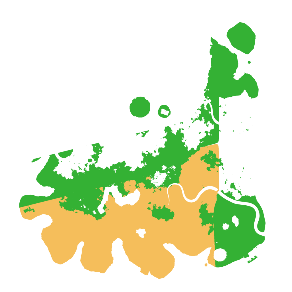 Biome Rust Map: Procedural Map, Size: 4000, Seed: 56124