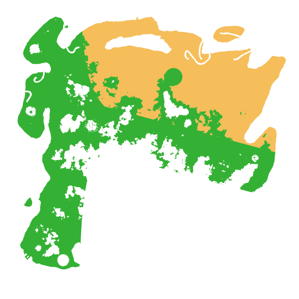 Biome Rust Map: Procedural Map, Size: 4500, Seed: 11021