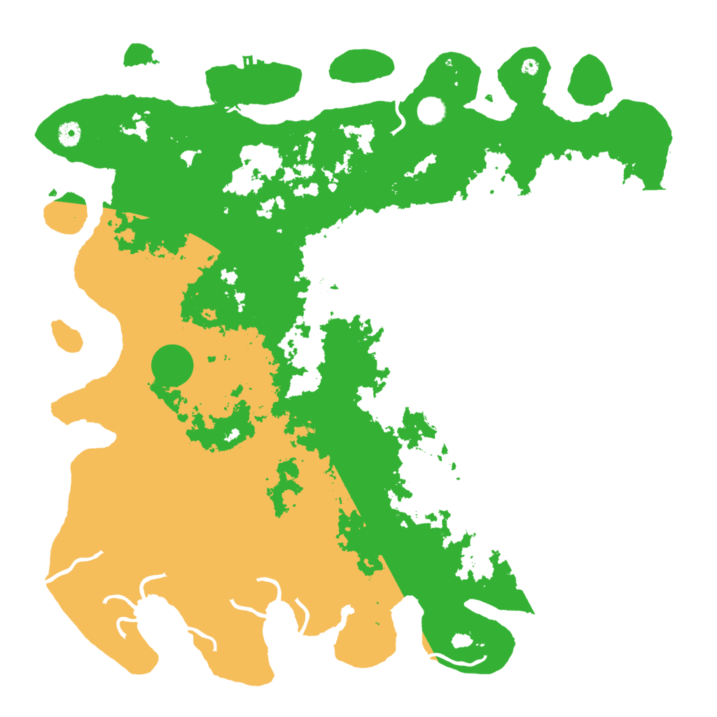 Biome Rust Map: Procedural Map, Size: 4500, Seed: 910307316