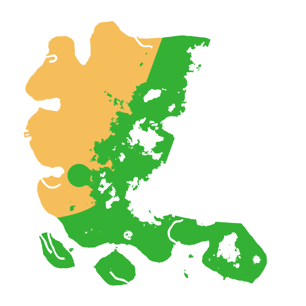 Biome Rust Map: Procedural Map, Size: 3500, Seed: 1953805877