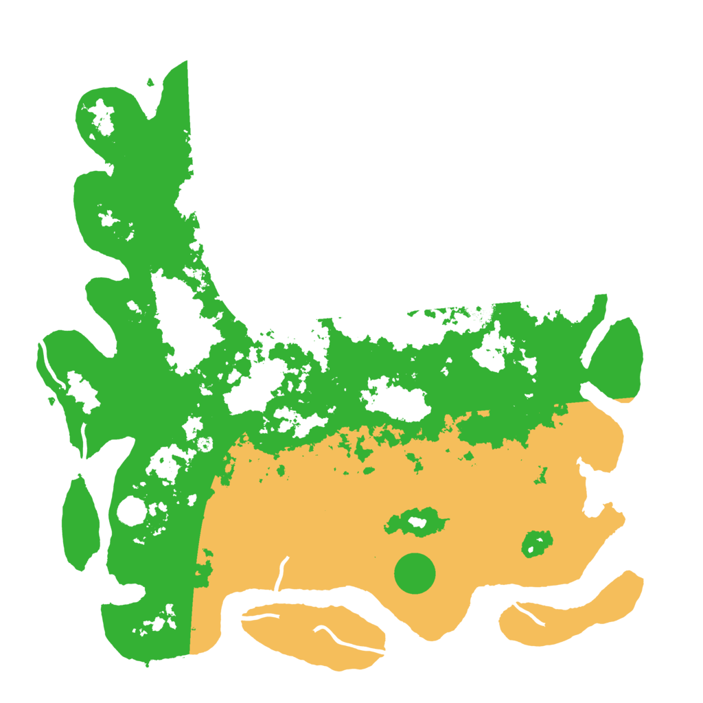 Biome Rust Map: Procedural Map, Size: 4500, Seed: 1194633415