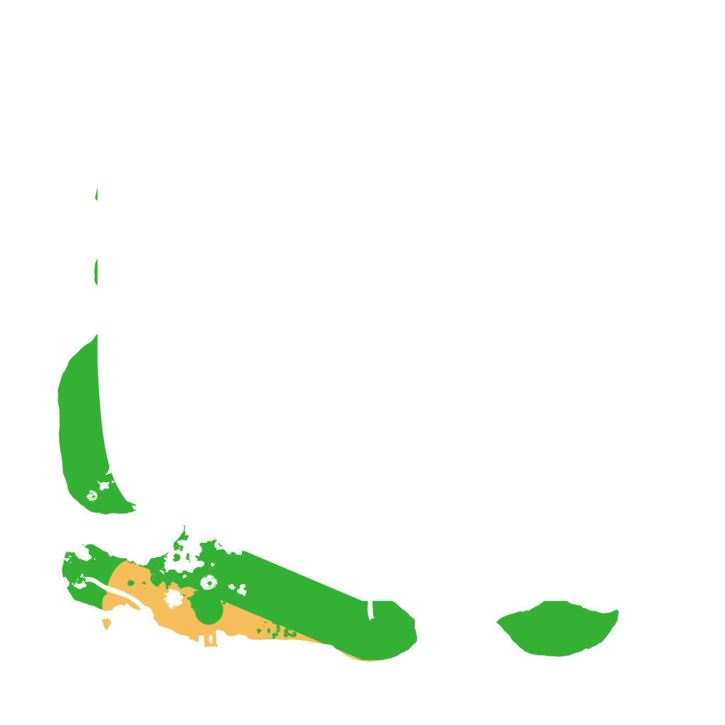 Biome Rust Map: Procedural Map, Size: 3500, Seed: 443024035