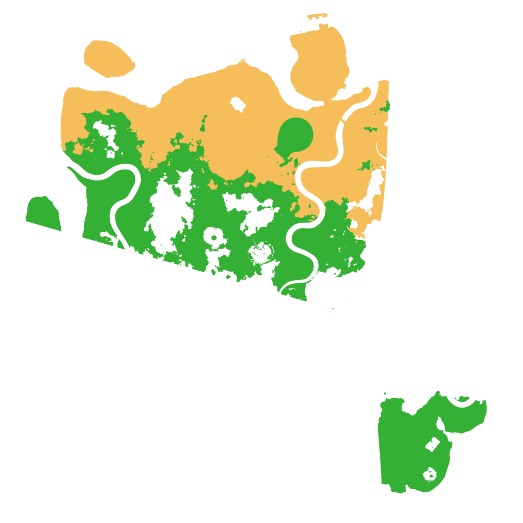 Biome Rust Map: Procedural Map, Size: 4020, Seed: 2147483647