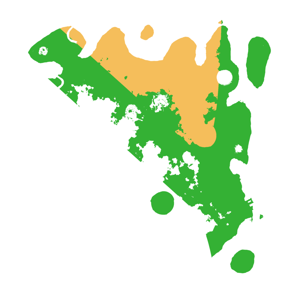 Biome Rust Map: Procedural Map, Size: 3500, Seed: 127406817