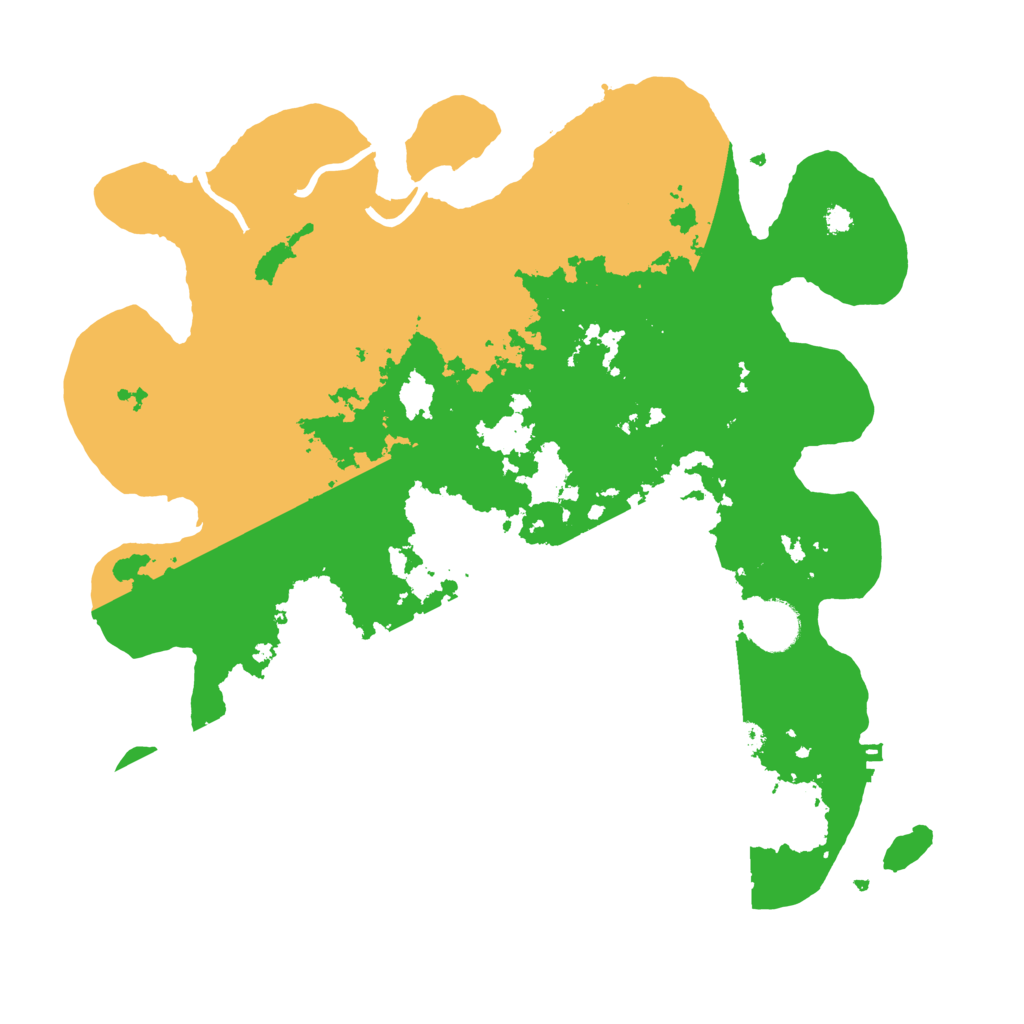 Biome Rust Map: Procedural Map, Size: 3500, Seed: 904643138