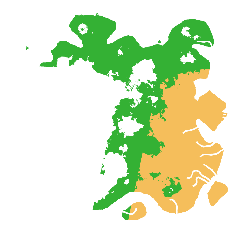 Biome Rust Map: Procedural Map, Size: 3721, Seed: 1693596525