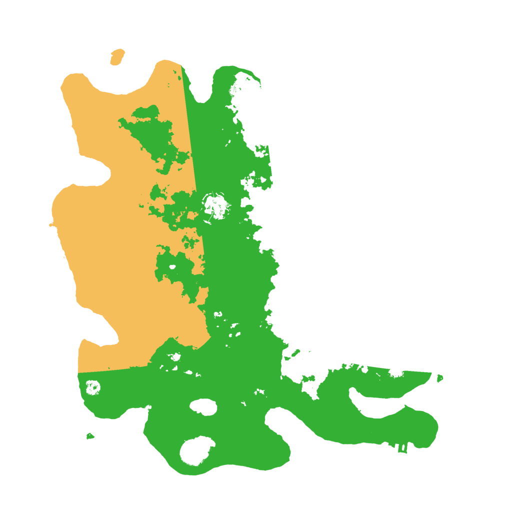 Biome Rust Map: Procedural Map, Size: 3500, Seed: 73372016