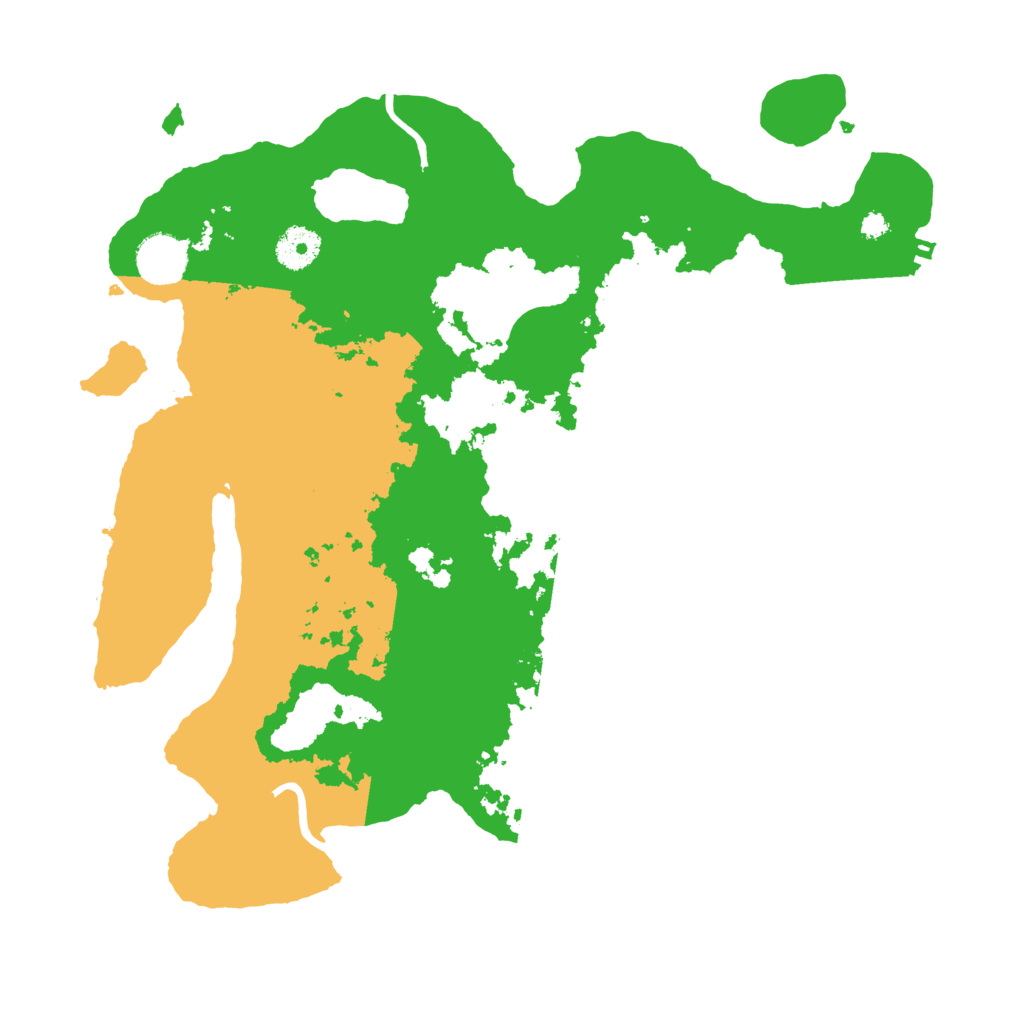 Biome Rust Map: Procedural Map, Size: 3600, Seed: 3446566