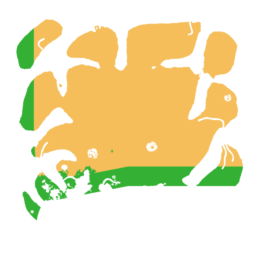 Biome Rust Map: Procedural Map, Size: 3700, Seed: 141677679