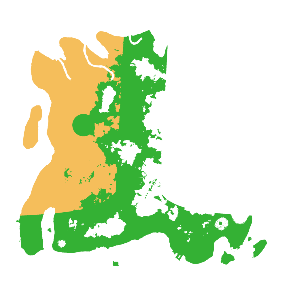 Biome Rust Map: Procedural Map, Size: 3500, Seed: 273