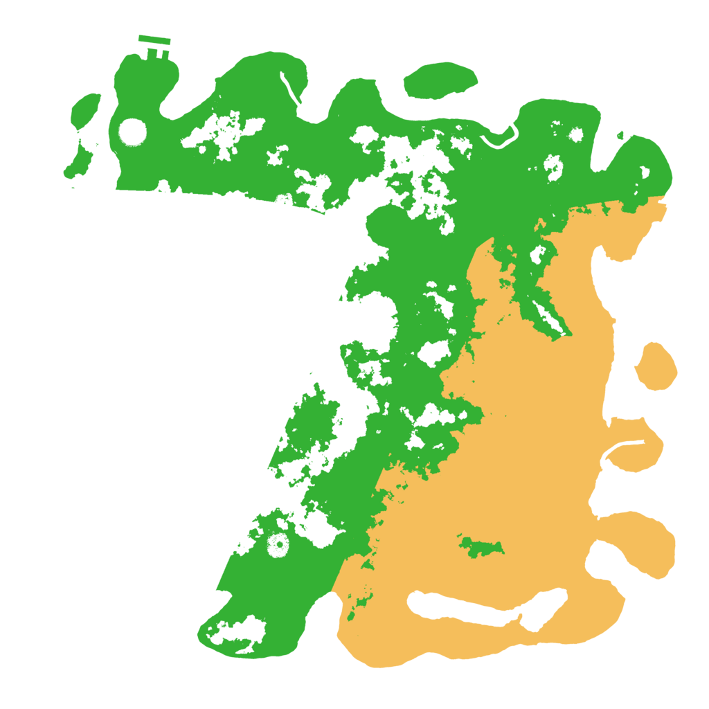 Biome Rust Map: Procedural Map, Size: 4500, Seed: 1093972646