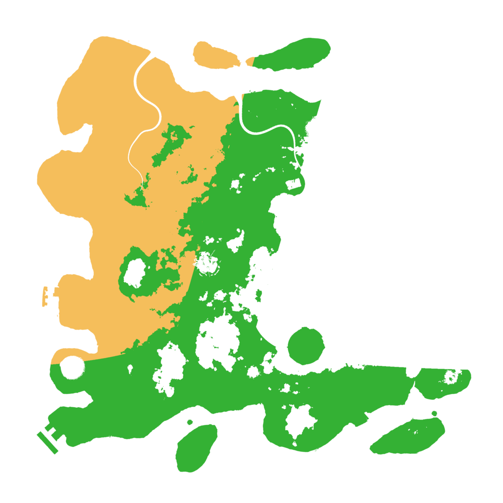 Biome Rust Map: Procedural Map, Size: 3800, Seed: 1455881581
