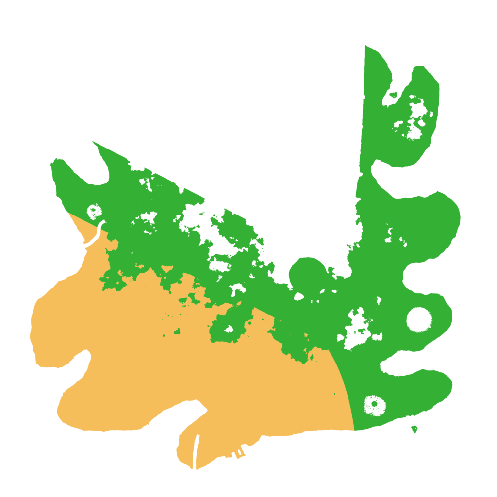 Biome Rust Map: Procedural Map, Size: 3500, Seed: 688172414