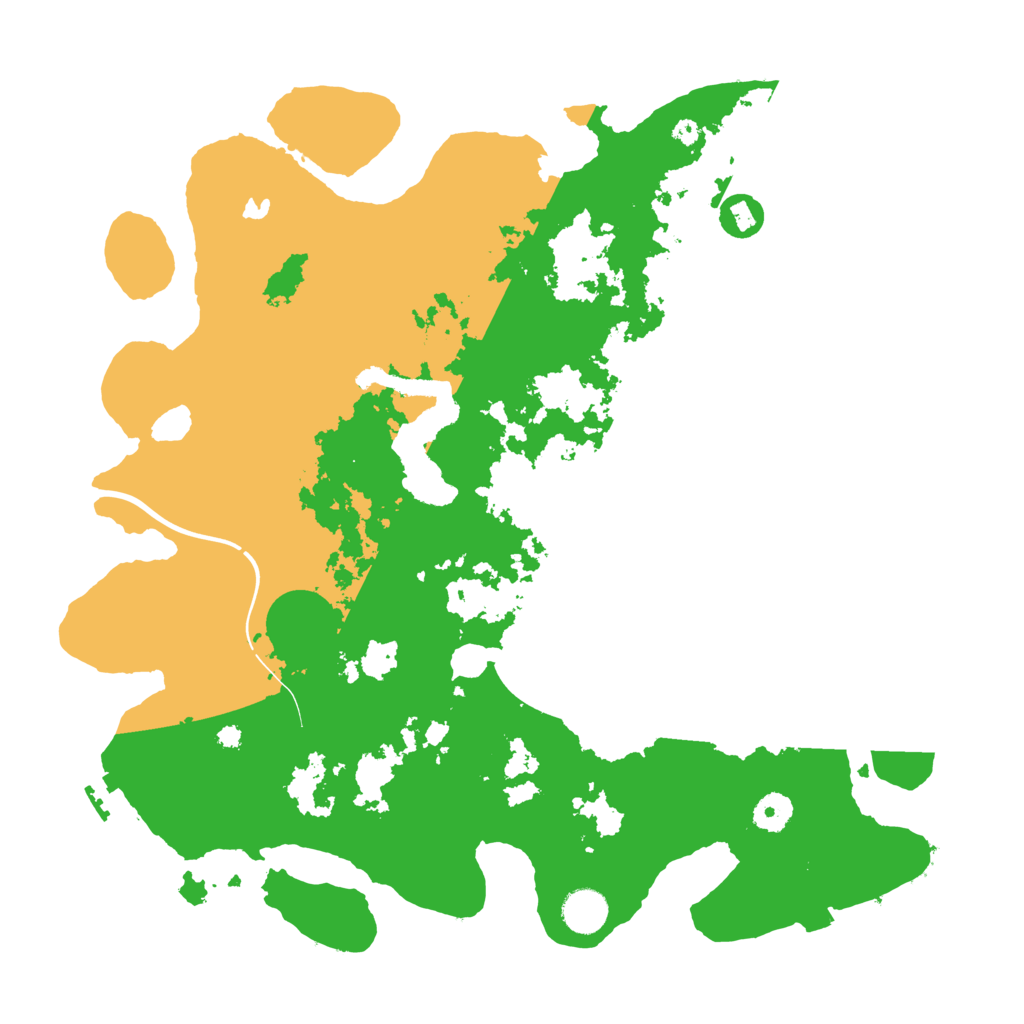 Biome Rust Map: Procedural Map, Size: 4000, Seed: 1681713751