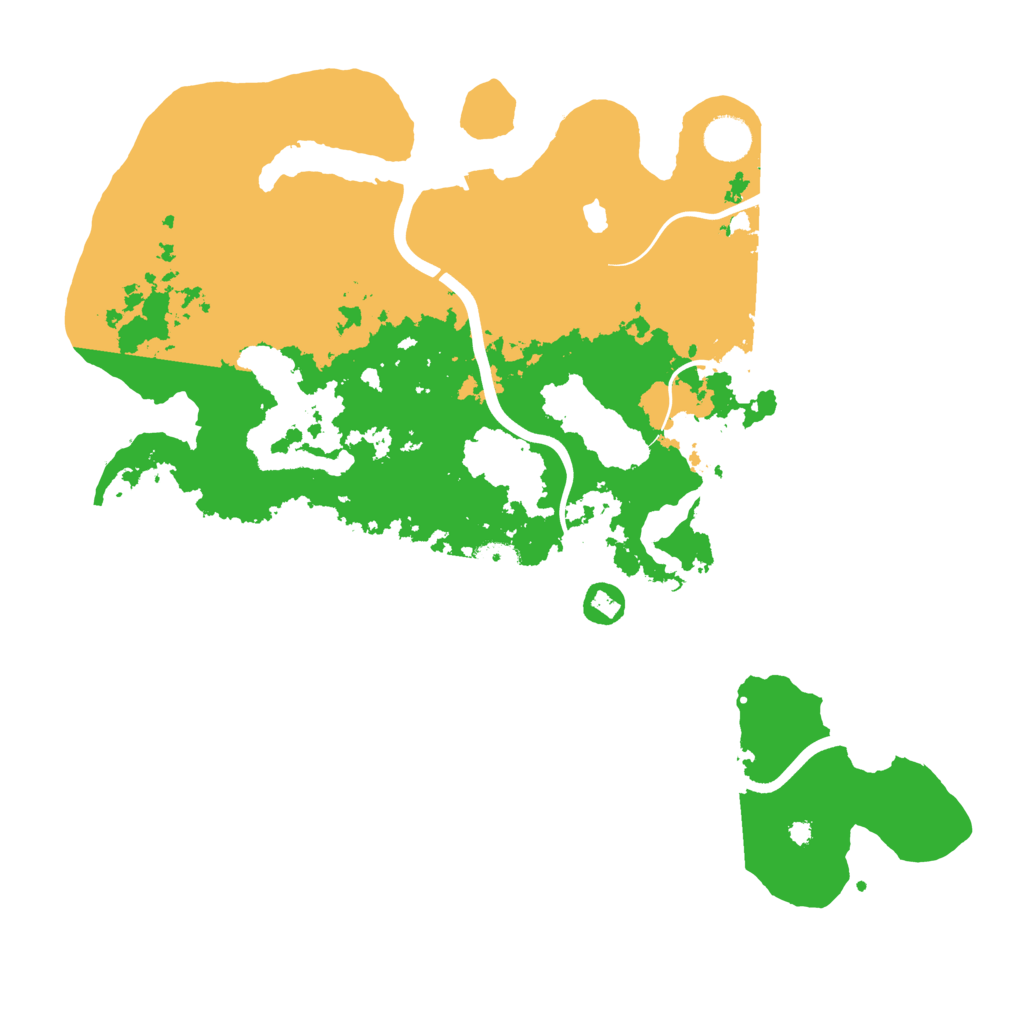 Biome Rust Map: Procedural Map, Size: 4000, Seed: 753048339