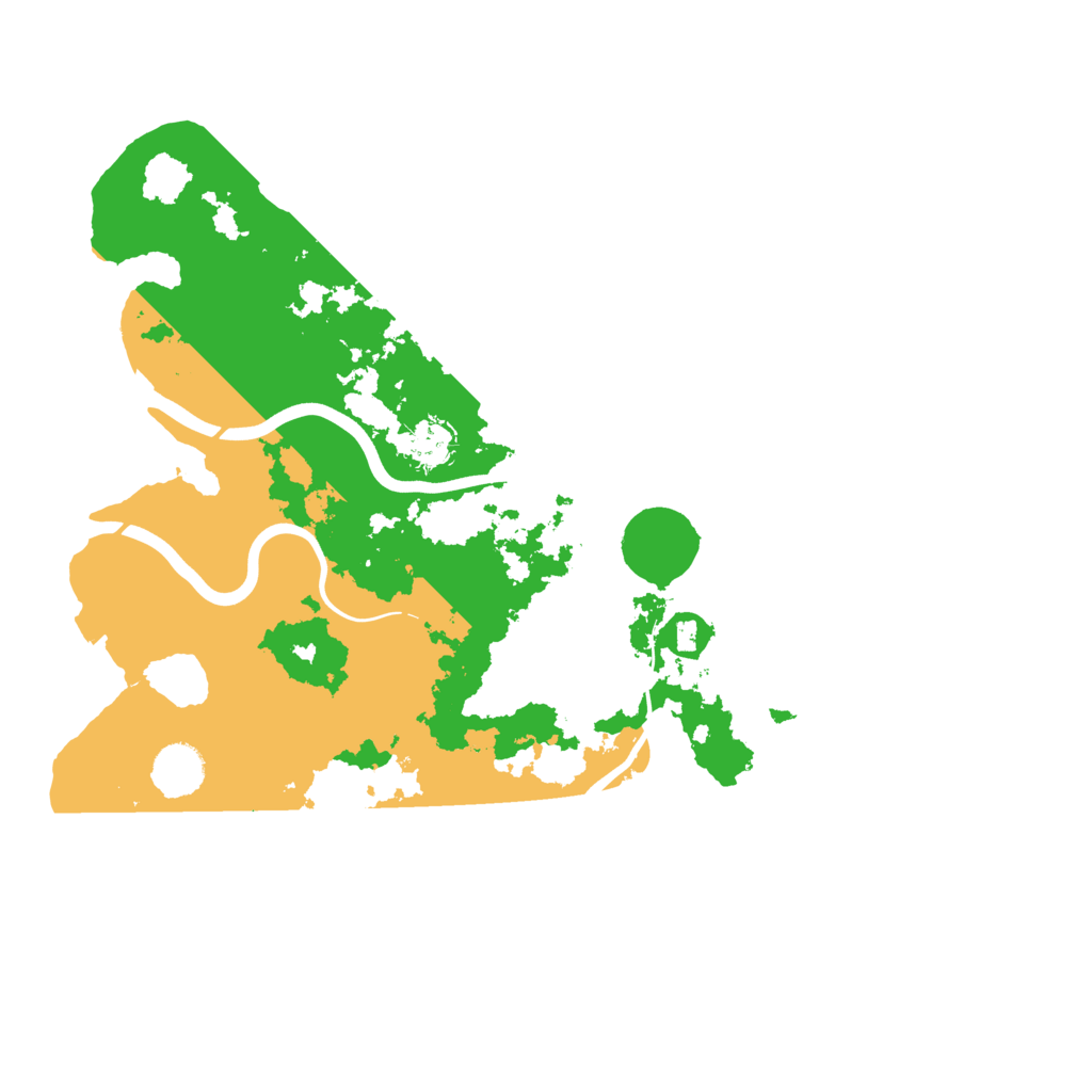 Biome Rust Map: Procedural Map, Size: 3850, Seed: 2067938618