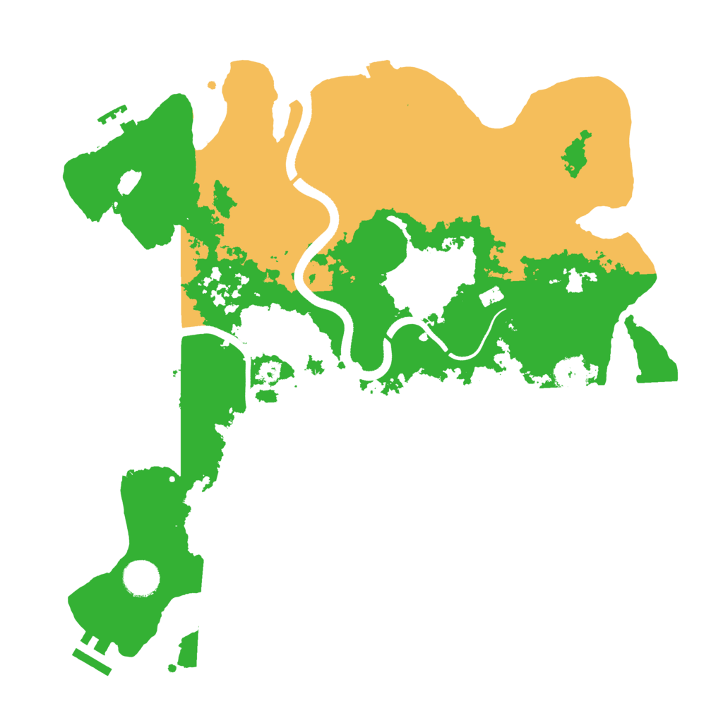 Biome Rust Map: Procedural Map, Size: 3500, Seed: 1654377548