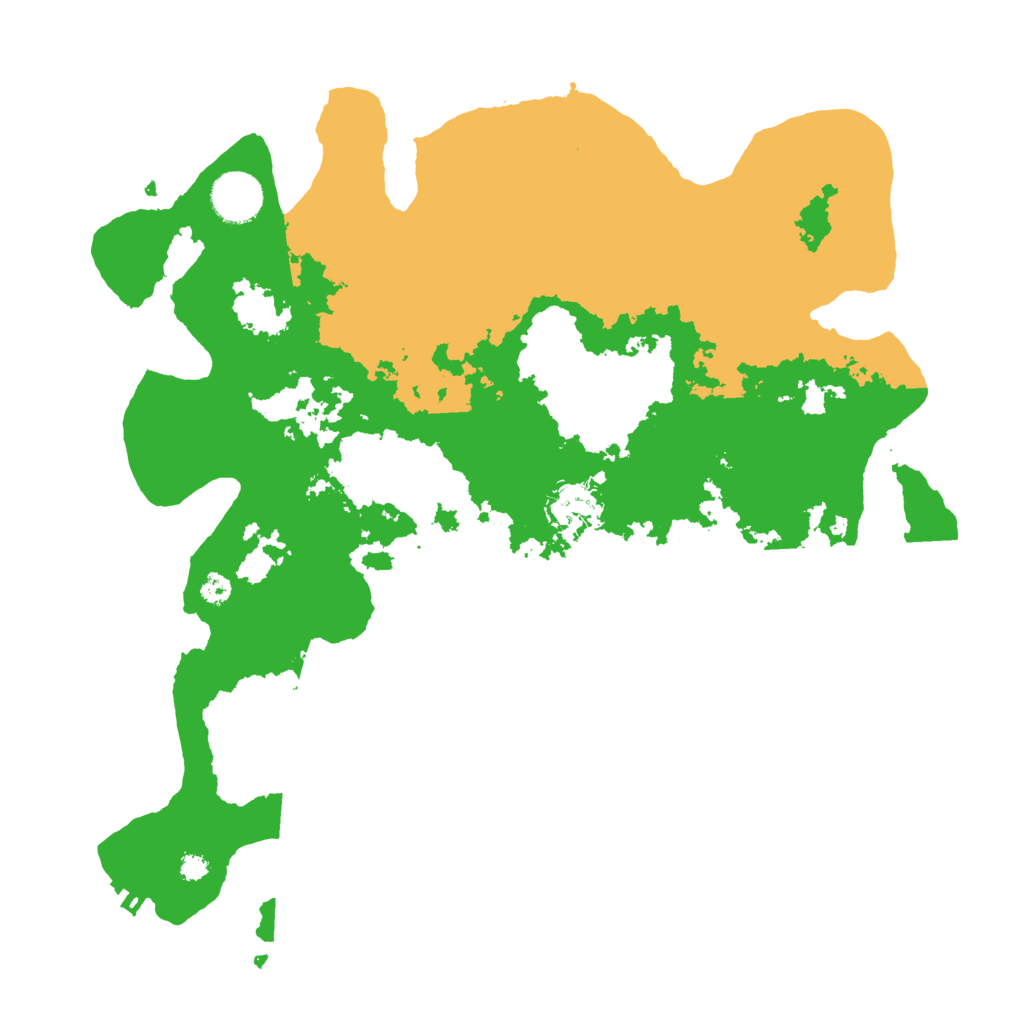 Biome Rust Map: Procedural Map, Size: 3500, Seed: 1654377548